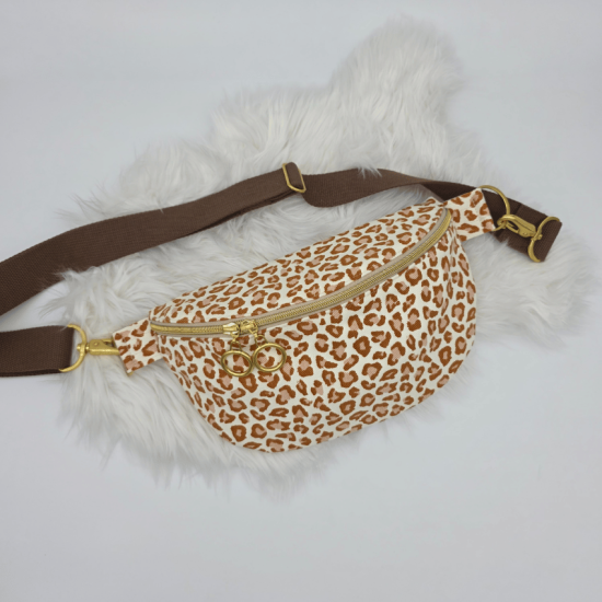 Gürteltasche - Leony - kleines Leo Muster